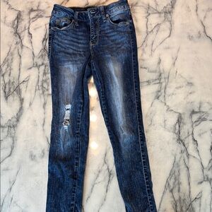 Aeropostale Skinny Blue Jeans Sleek Fit